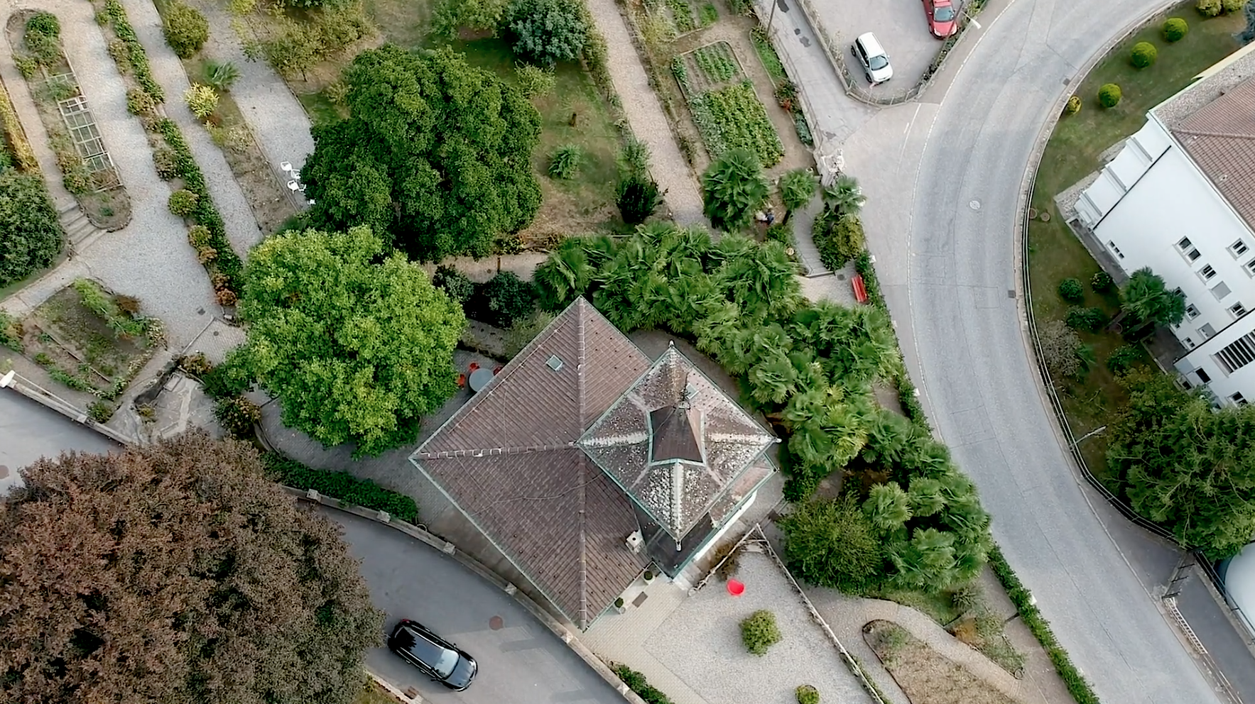 Riprese video drone abitazione privata Svizzera